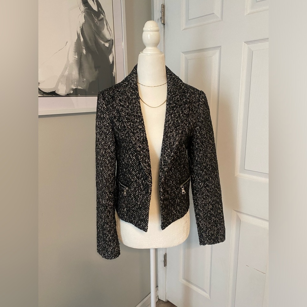 Short wool coat